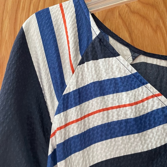 Calypso St. Barth puckered silk maxi caftan coverup, one size - Picture 6 of 10